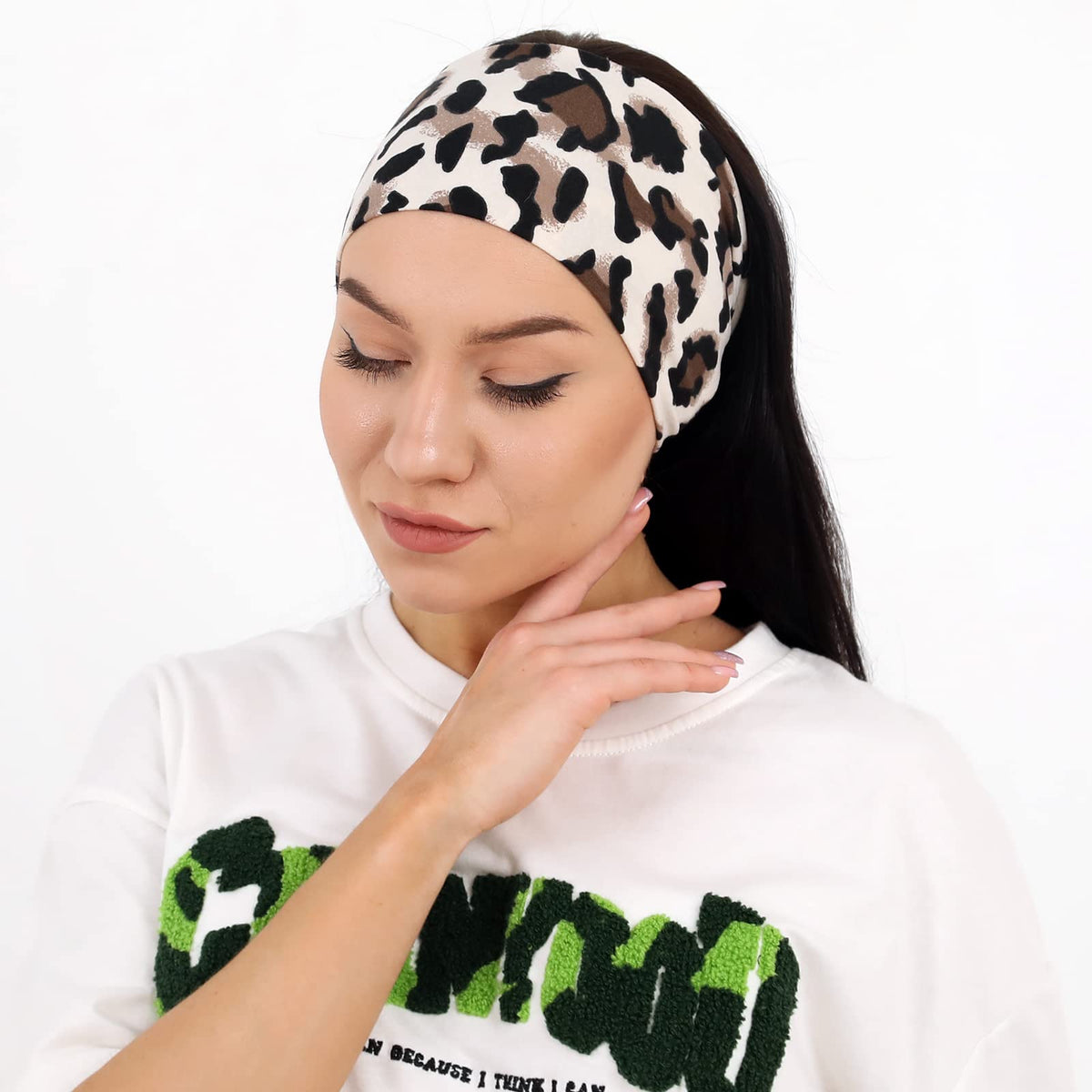 RITOPER headband styled with a casual outfit