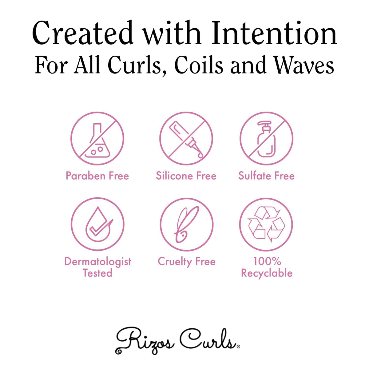 Rizos Curls Travel Curl Defining Cream 2.5 oz packaging details