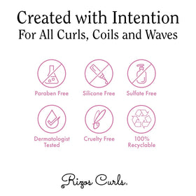 Rizos Curls Travel Curl Defining Cream 2.5 oz packaging details