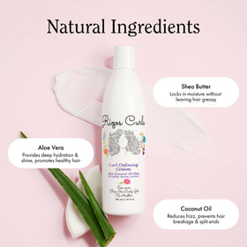 Rizos Curls Trio Bundle packaging with all three products