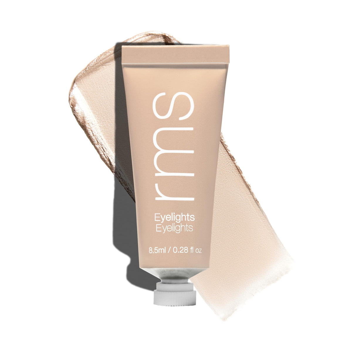 RMS Beauty Eyelights Cream Eyeshadow front view in Moondust shade