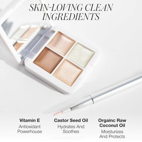 RMS Beauty Lip2Cheek Cream Blush & Lip Tint in travel bag