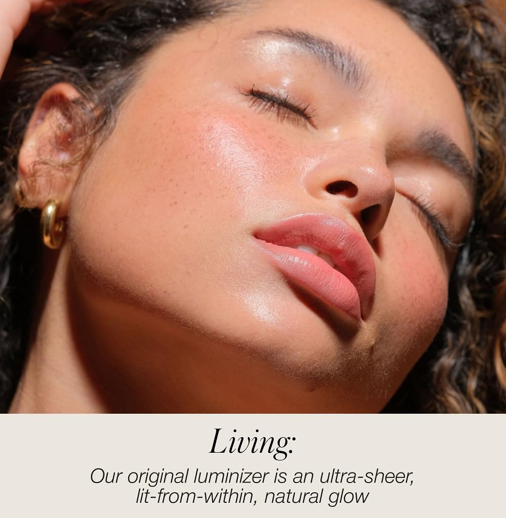 RMS Beauty Luminizer cream highlighter texture close-up