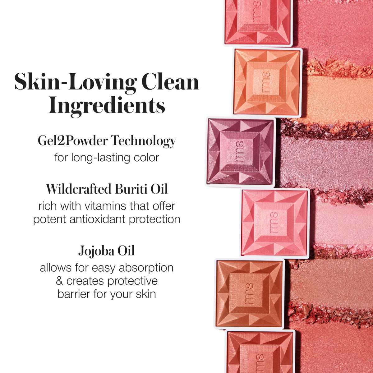 RMS Beauty ReDimension Hydra Powder Blush packaging details