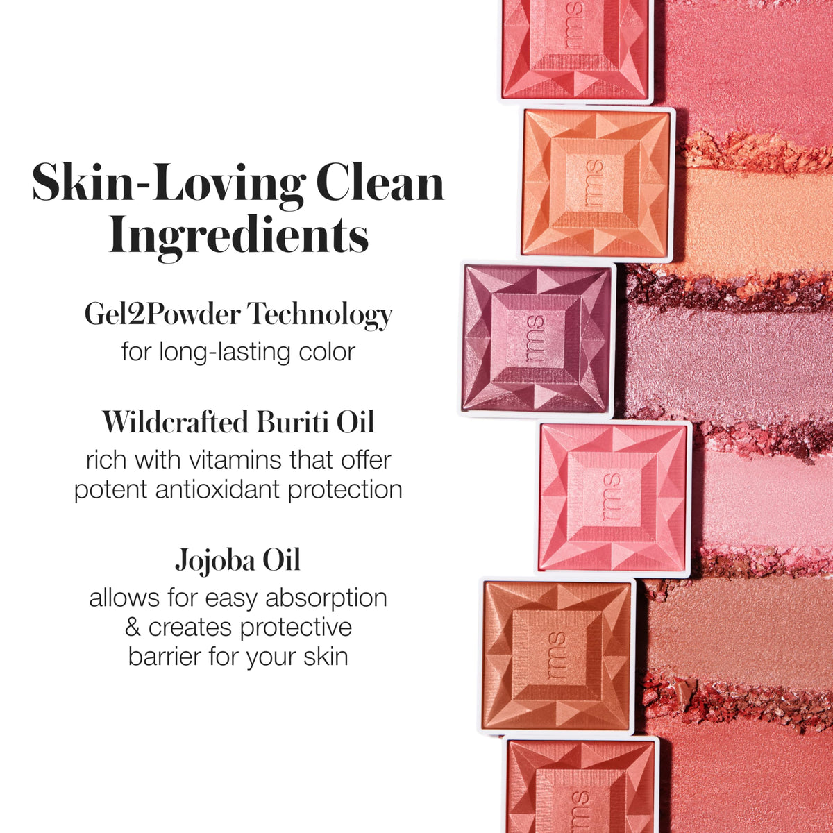 RMS Beauty ReDimension Hydra Powder Blush texture close-up
