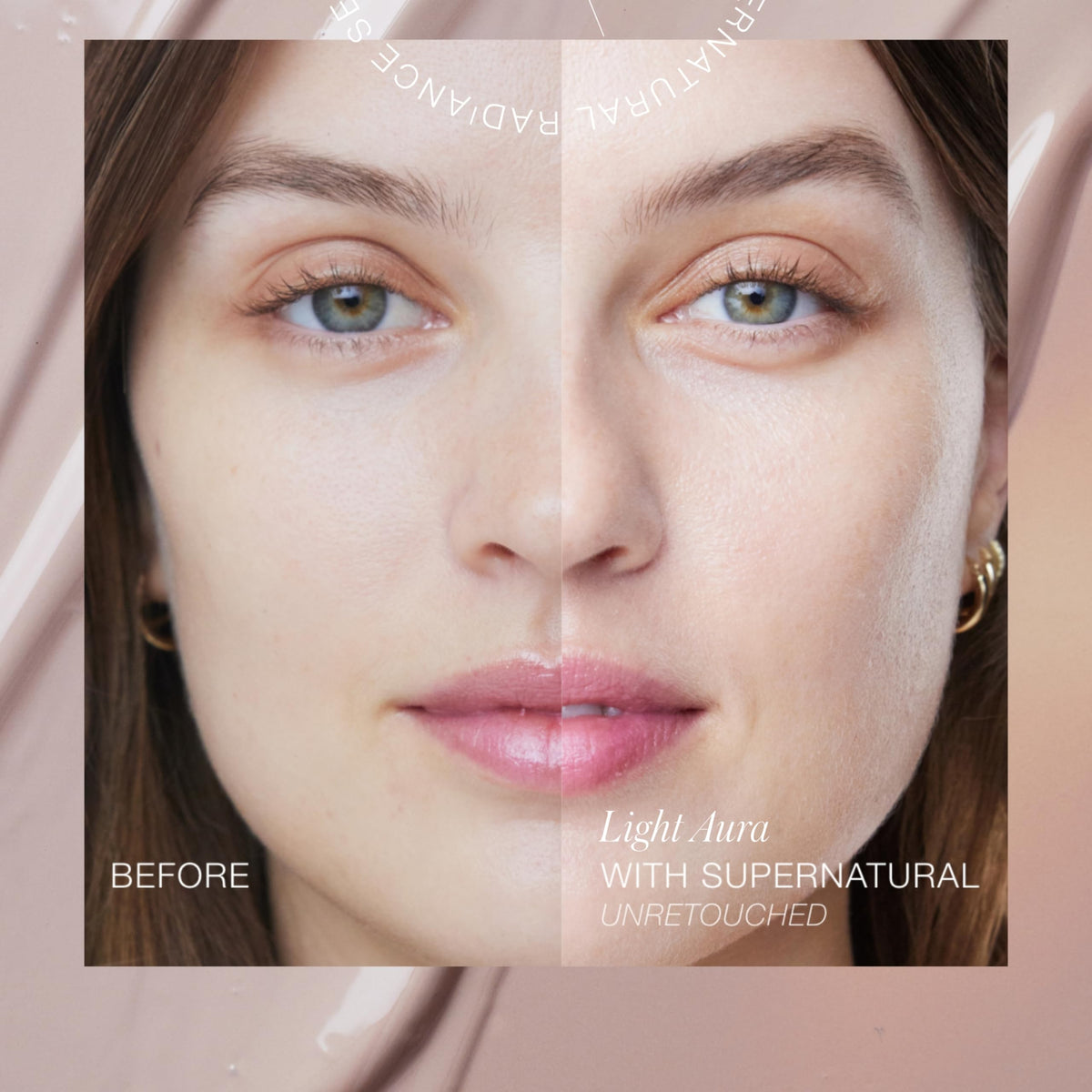 RMS Beauty SuperNatural Radiance Serum SPF 30 on a skincare shelf