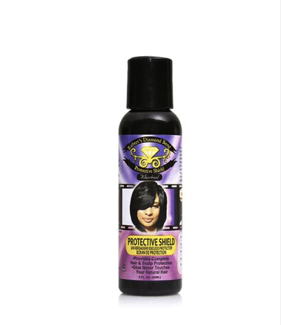 ROBERTS Diamond Bond Protective Shield Kharkoal packaging side view