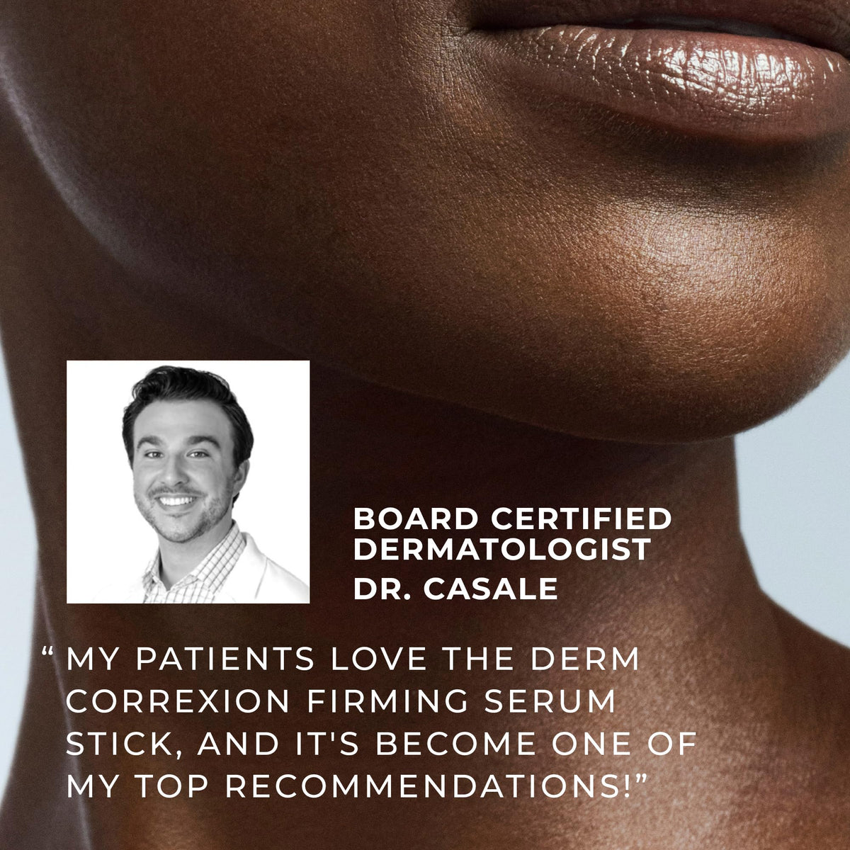 RoC Derm Correxion Retinol Firming Serum Stick in hand