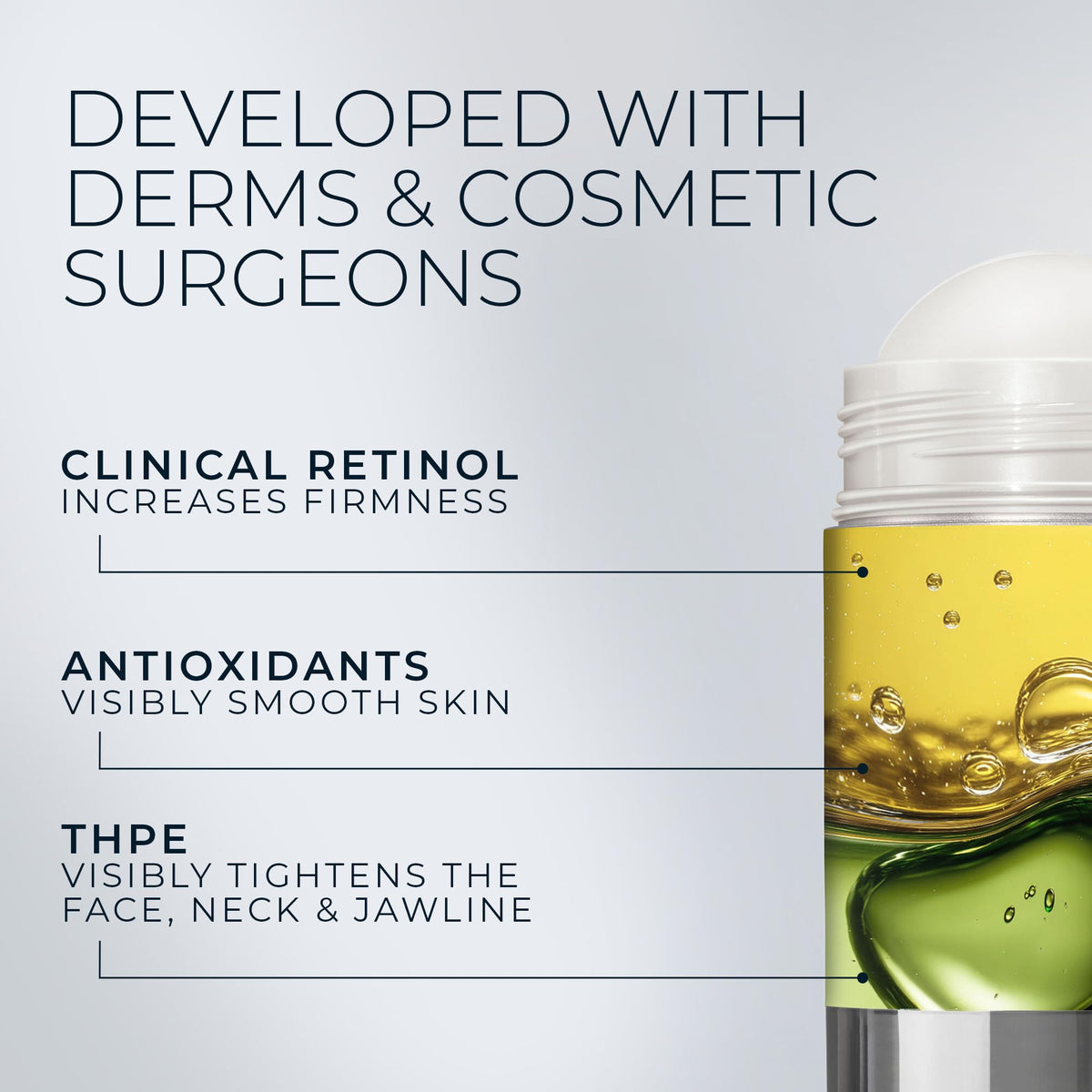 RoC Derm Correxion Retinol Firming Serum Stick lifestyle scene