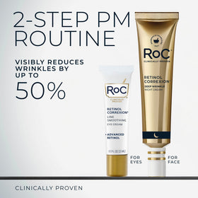 RoC Line Smoothing Eye Cream tube side view