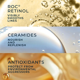 RoC Retinol Correxion Night Serum Capsules with a moisturiser