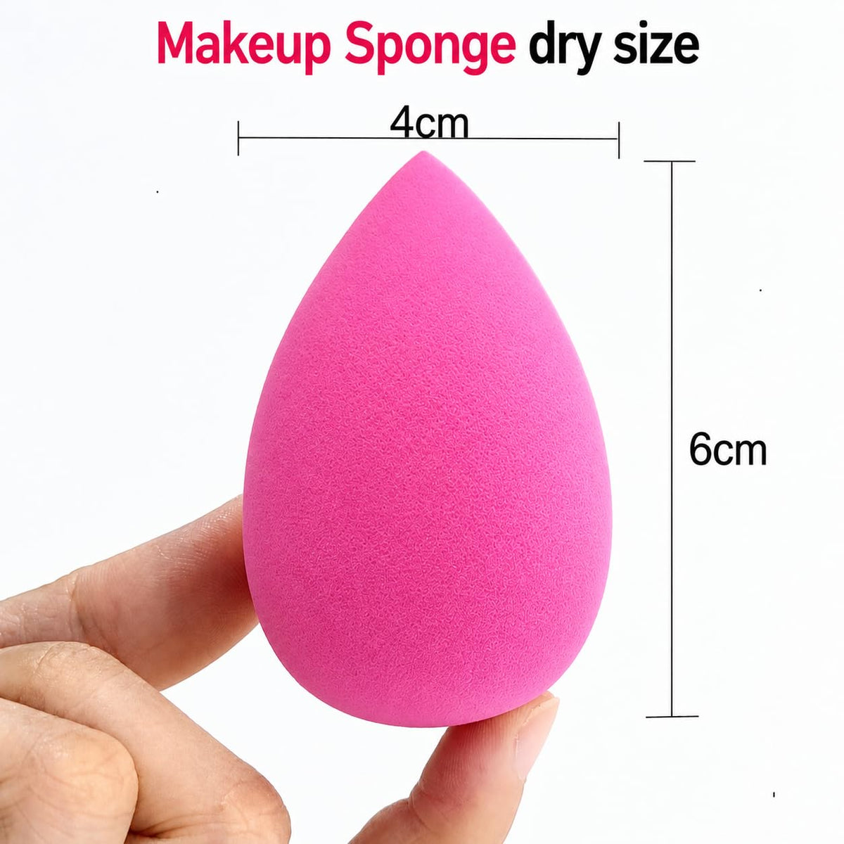 RockFancy Beauty Makeup Sponge with powder application