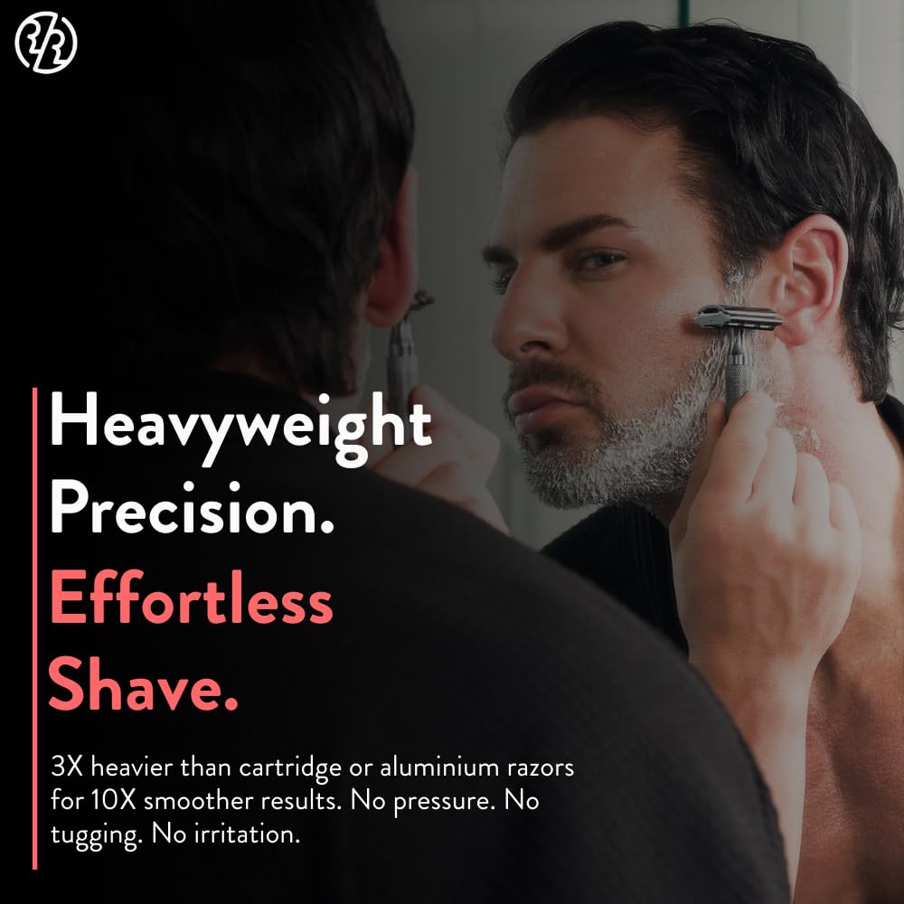 ROCKWELL RAZORS 6C Safety Razor in a lifestyle setting