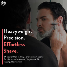 ROCKWELL RAZORS 6C Safety Razor in a lifestyle setting