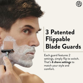 ROCKWELL RAZORS 6C Safety Razor with included blades