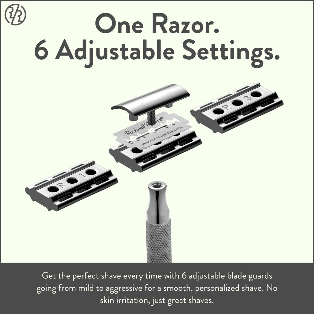 ROCKWELL RAZORS 6C Safety Razor with packaging