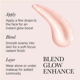 Rodial Soft Focus Glow support Drops close-up of texture on hand