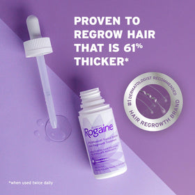 Rogaine Women's 2% Minoxidil application instructions