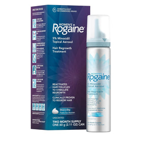 Rogaine Women's 5% Minoxidil Foam 2.11 oz front view