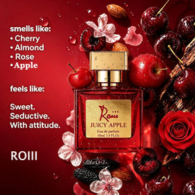 Roiii Juicy Apple Eau de Parfum 100ml bottle side view