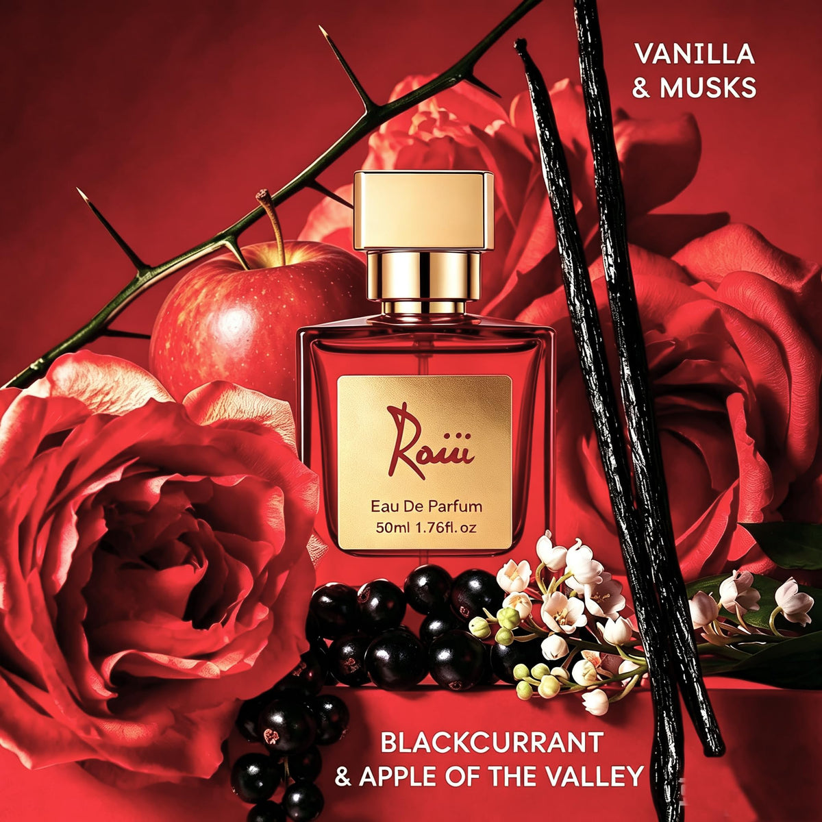 Roiii Juicy Apple Eau de Parfum 100ml lifestyle scene