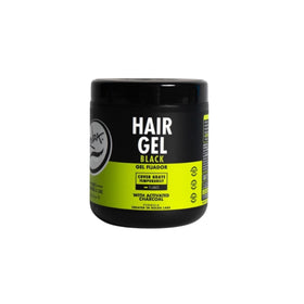Rolda Black Hair Gel 540g front view with packaging