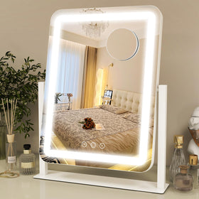 ROLOVE Vanity Mirror front view with lights