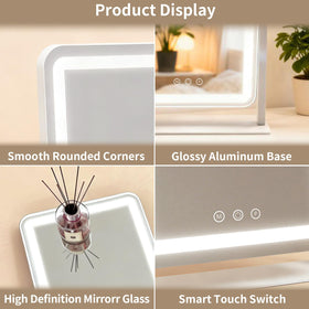 ROLOVE Vanity Mirror in a modern bedroom setting