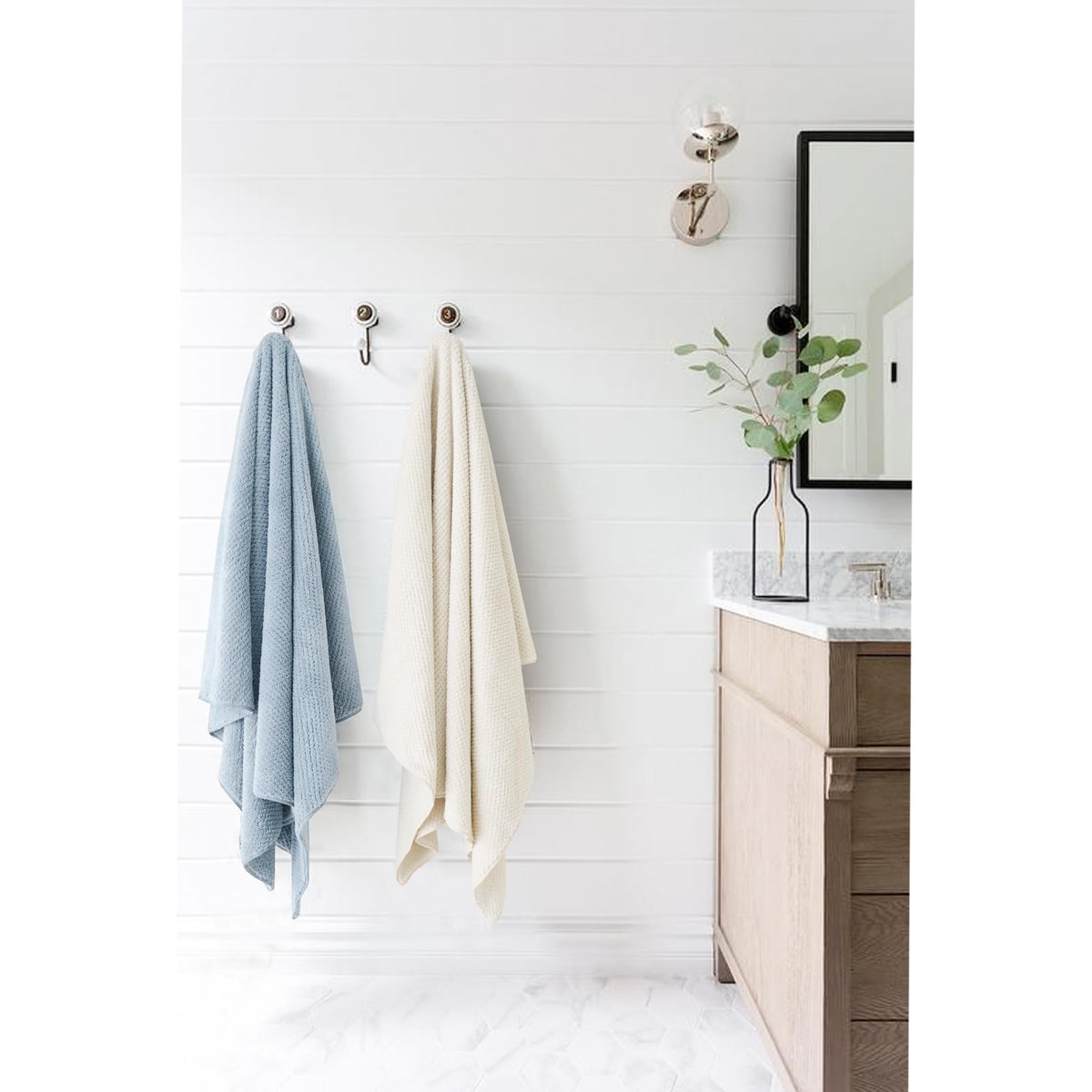 ROLSHOL hair towels displayed together