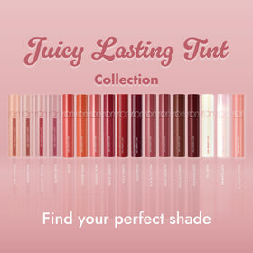 rom&nd Juicy Lasting Tint 24 PEELING ANGDOO with other makeup products