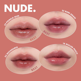 rom&nd Juicy Lasting Tint Cherry Bomb texture close-up