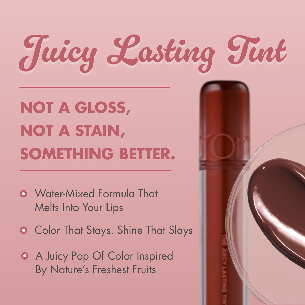 rom&nd Juicy Lasting Tint Dark Coconut packaging