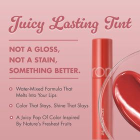 rom&nd Juicy Lasting Tint JUJUBE packaging with fruit-inspired design