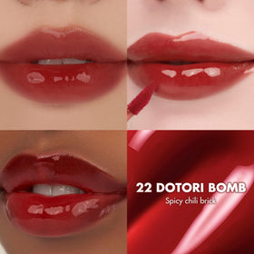 rom&nd The Juicy Lasting Tint 22 Dotori Bomb packaging
