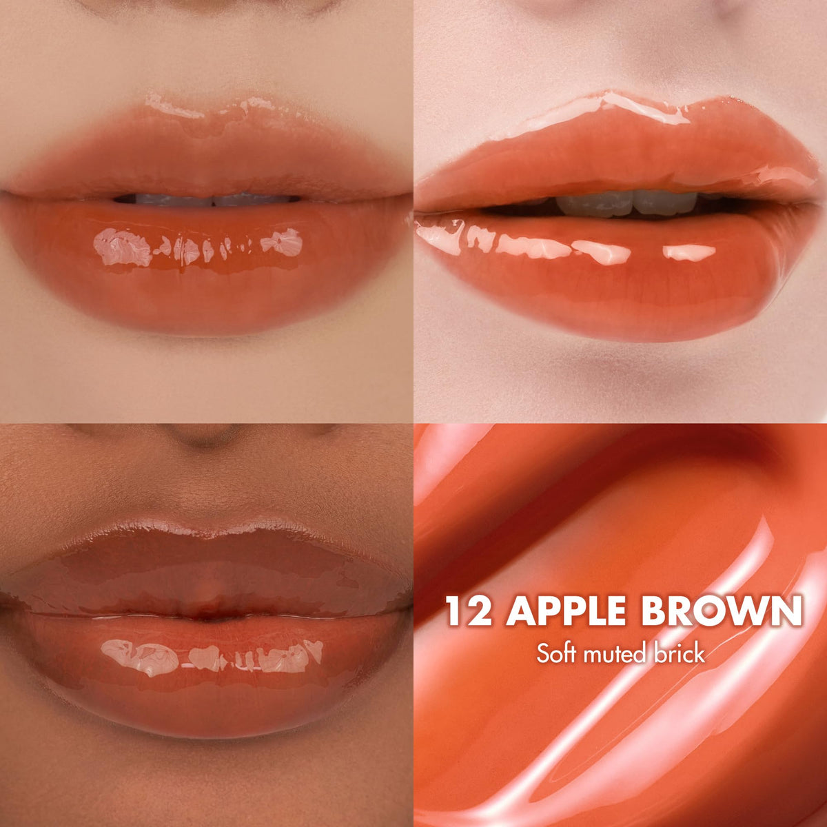 rom&nd The Juicy Lasting Tint Apple Brown packaging