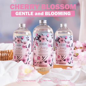 ROMIIE ZOI Cherry Blossom Hand Soap Refill Set packaging close-up