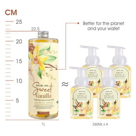 ROMIIE ZOI Foaming Hand Soap close-up of ingredients