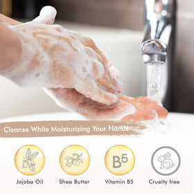 ROMIIE ZOI hand soap refill set displayed with elegant packaging