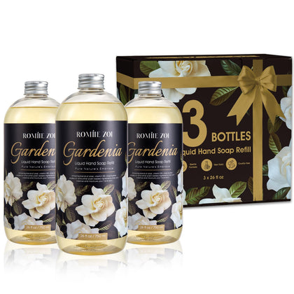 ROMIIE ZOI Hand Soap Refills Gardenia 750 ML front view