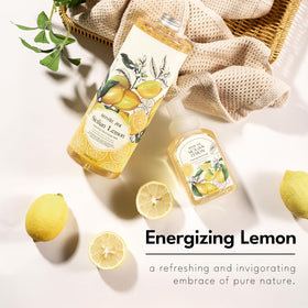 ROMIIE ZOI Lemon Foaming Hand Soap bottle side view