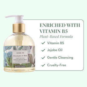 ROMIIE ZOI Liquid Hand Soap Eucalyptus & Mint 260ml detailed view