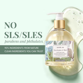 ROMIIE ZOI Liquid Hand Soap Eucalyptus & Mint 260ml lifestyle scene