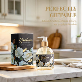 ROMIIE ZOI Liquid Hand Soap Gardenia with matching body lotion