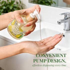 ROMIIE ZOI Liquid Hand Soap Lemon with matching body lotion