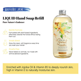 ROMIIE ZOI Liquid Hand Soap Refill 750 ML with pump