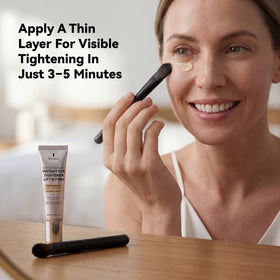 RONKIE Instant Firm Eye Tightener with makeup products