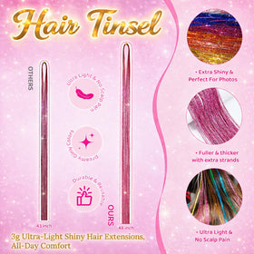 Rootoo Hair Tinsel Kit packaging and contents