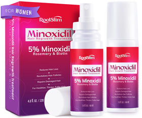 RootStim Women's 5% Minoxidil Spray front view 60ML bottle
