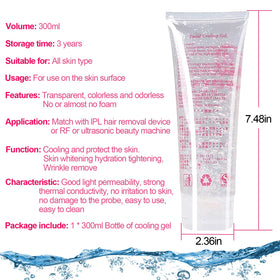 RoseVee Cooling Gel 300ML lifestyle scene with user