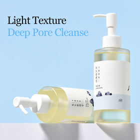 ROUND LAB 1025 Dokdo Cleansing Oil back view with ingredient list